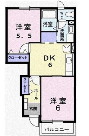 三島広小路駅 バス7分  伏見新田下車：停歩6分 1階の物件間取画像